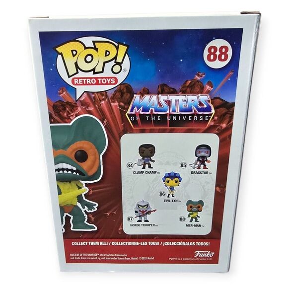 Funko Pop! Vinyl: Masters of the Universe Mer-Man #88 Retro Toys MOTU He-Man - Picture 3 of 7